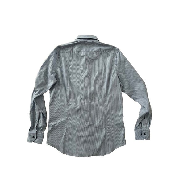 Emanuel Berg By-Byron Modern Fit Button Shirt Blue ( 41 / 16 ) - Picture 3 of 3
